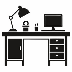 set of furniture icons