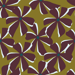 Floral Pattern NAture Design Fabric Textile Illustration Vector
