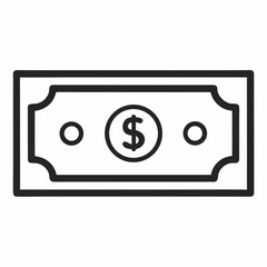 dollar symbol icon