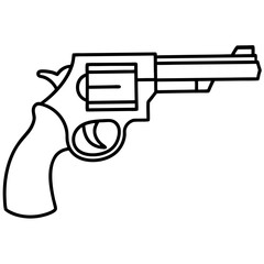 hand with gun