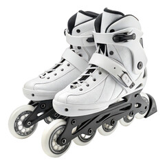 Inline skates png roller blades png speed skates png white background image