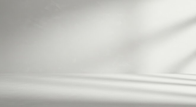 Subtle light and shadow abstract gray background minimalist design
