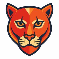 tiger head vector