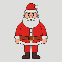 cartoon santa claus