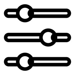 Setting buttons icon