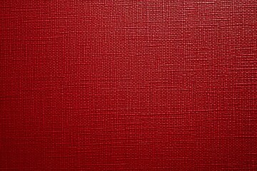 Crimson Fabric Texture Background, Deep Red Woven Pattern, Detailed Textile Design