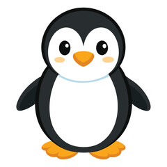 Adorable Cartoon Penguin Illustration for Children