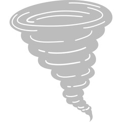 Storm icon. Tornado storm. Weather icon