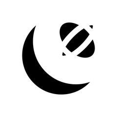 Moon and sun icon