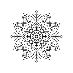 vector illustration of a mandala