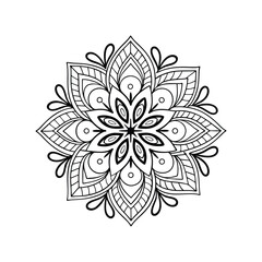 vector illustration of a mandala