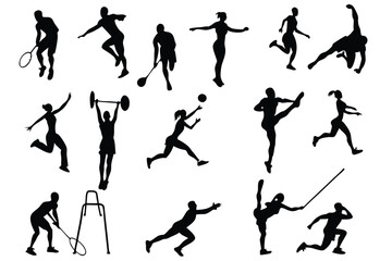 Dynamic Sports Silhouette Collection