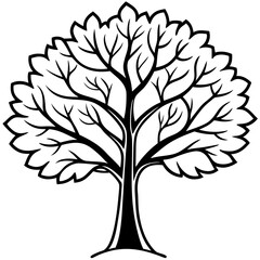 Obraz premium tree image vector 