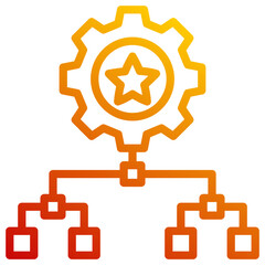 Obraz premium Expert System Icon