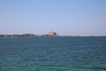 Fototapeta premium Mediterranean Sea and the Castle
