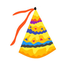 beautiful new year and birthday party hat