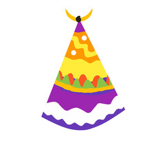 beautiful new year and birthday party hat
