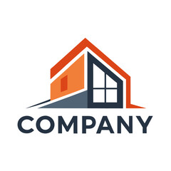 Modern Real Estate Company Logo Design Concept