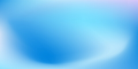 Abstract blue gradient background with shining lines waves. Minimalist background for banner art