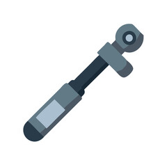 Isolated gray strut, gas spring, hydraulic shock absorber