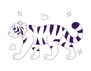 Hand drawn animal illustration