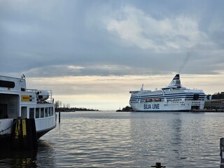 Finland, Helsinki - March 11, 2025: Discovering the city of Helsinki in winter days. Citysighting...