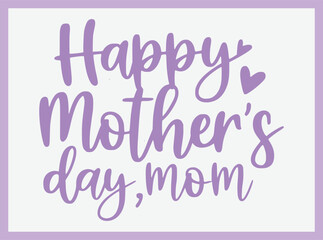 Mother's Day Typography T Shirt Design with Inspiring Quote for Mom, Perfect for Gifting and Celebrating Love in Style