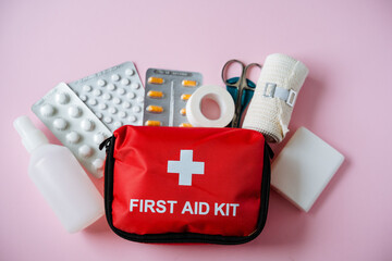 This is a Comprehensive First Aid Kit designed for both Home and Travel, packed with Essential...