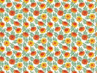 Seamless Colorful floral clothing design