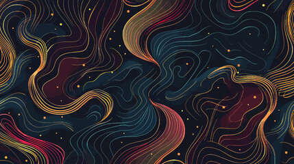 Obraz premium Colorful line pattern background 