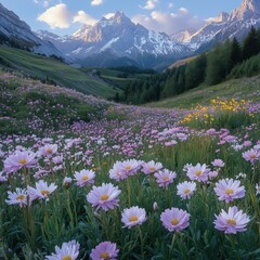 Obraz premium meadow of chamomiles