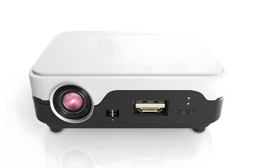 Obraz premium Portable Digital Projector with High Lumen Output