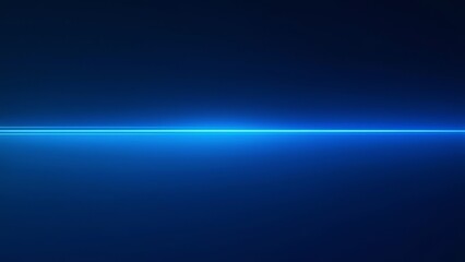 Blue Light Abstract Art Picture