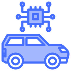 Autonomous Vehicle Icon