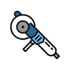 Grinder Icon: Modern Cartoon Style Vector Illustration