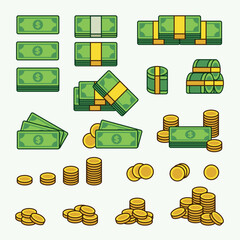 The Money Kit Bills, Stacks, Rolls, Coins