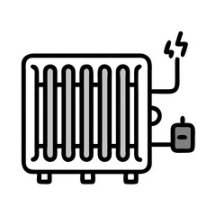 Jail cell bars with lock in dark night