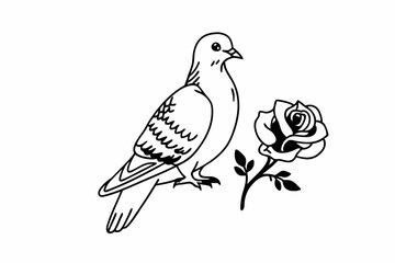 bird on branch