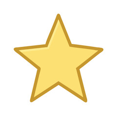 Shining Star Illuminating the Night Sky, Symbolizing Hope and Dreams