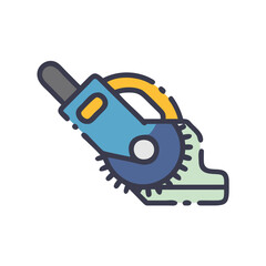 Iconic Stone Saw Cutting with a Textured Surface