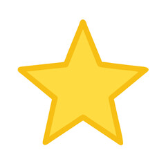 Shining Star Illuminating the Night Sky, Symbolizing Hope and Dreams