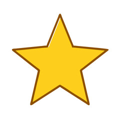 Shining Star Illuminating the Night Sky, Symbolizing Hope and Dreams