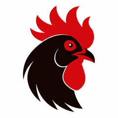 rooster vector illustration