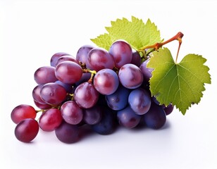 Fototapeta premium bunch of grapes isolated on white