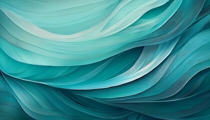 Fototapeta premium soft teal gradient showcasing gentle pencil strokes and playful textures in an artistic composition