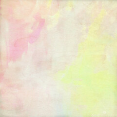 Soft abstract pastel background with blended pink, yellow, and cream tones and gentle painterly texture. Light airy backdrop ideal for wellness, beauty branding, posters, and calm creative designs.