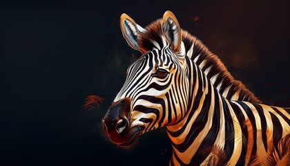 Fototapeta premium various artistic representations of zebras in different styles and forms showcasing their unique features and characteristics