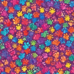 colorful flower background, seamless floral pattern, seamless pattern with colorful flowers