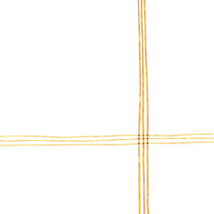 Gold White Plaid Tartan Gingham Check Hand Drawn Background Pattern Overlay