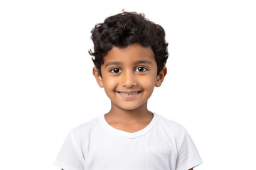 Smiling Indian Boy on Transparent Background – Happy Child Cutout, Isolated PNG, Joyful Expression – Ideal for Web, Education, Advertising, Family, or Cultural Design Projects, PNG cut out.